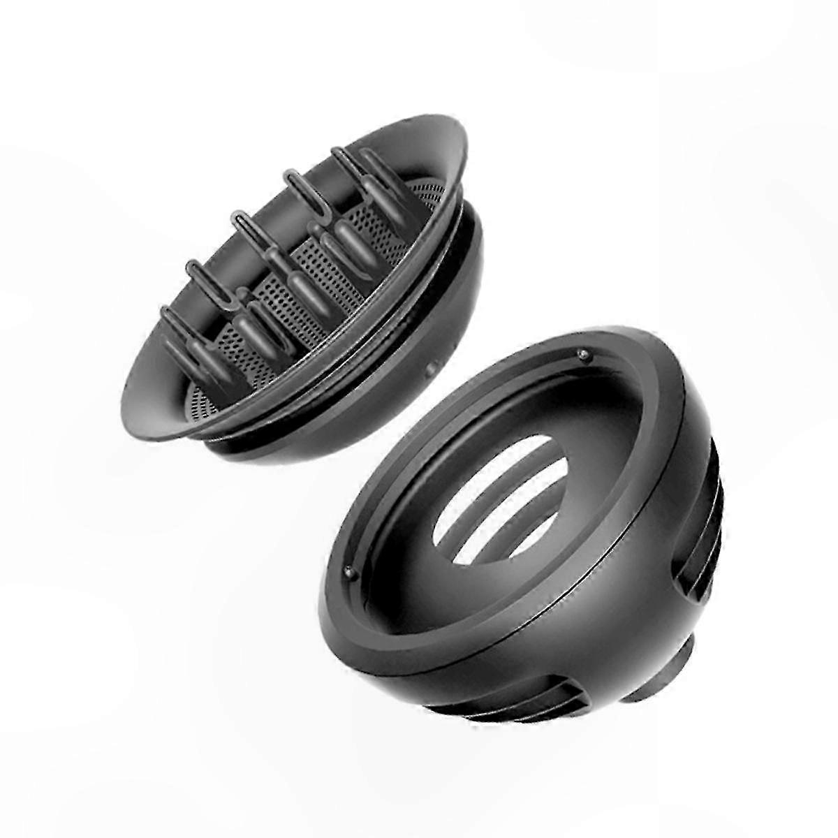 Dual Purpose Diffuser Nozzle for Hair Dryers - Wave and Curl Attachments Compatible with Multiple Models