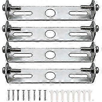 4 Pack Lighting Fixture Ceiling Plate Bracket 90mm Earthed With Screws Suspension Ceiling Pendant Light