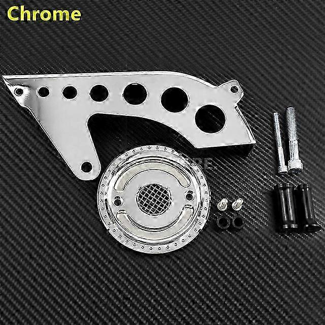 Motorcycle Front Drive Pulley Guard Cover Pulley Cover w/Mesh Countershaft For Harley Sportster 883 1200 XL 48 72 SuperLow 04-18