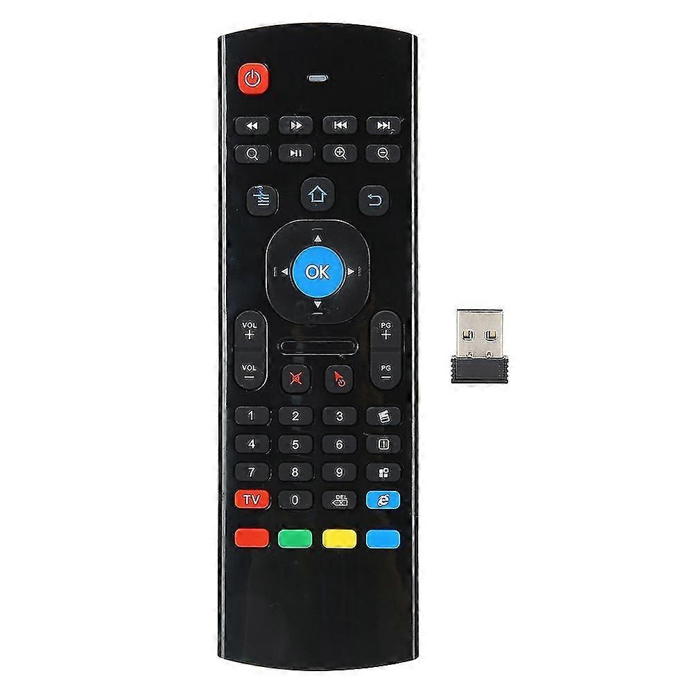 MX3 2.4G Wireless Air Fly Mouse Motion Sensing Infrared Remote Controller Suitable for TV PC