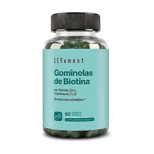 Biotin gummies, with selenium, zinc, vitamins b, c and e 90 Jelly beans
