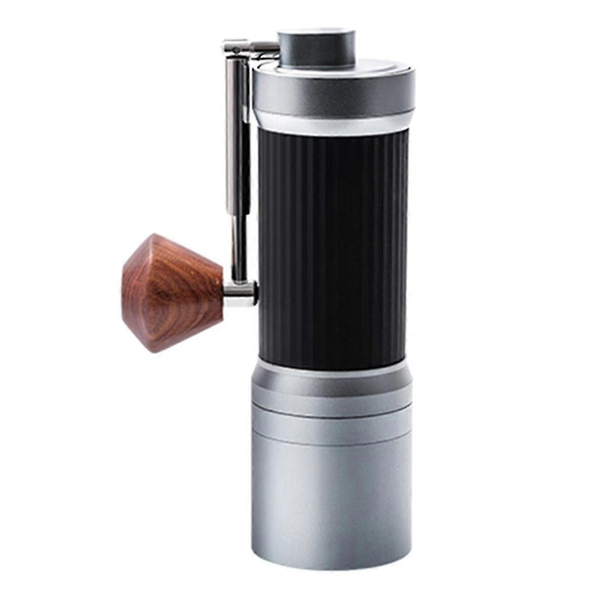 Hand-Crank Coffee Grinder with CNC Fine Steel Grinding Core - Portable Folding Coffee Bean Grinder