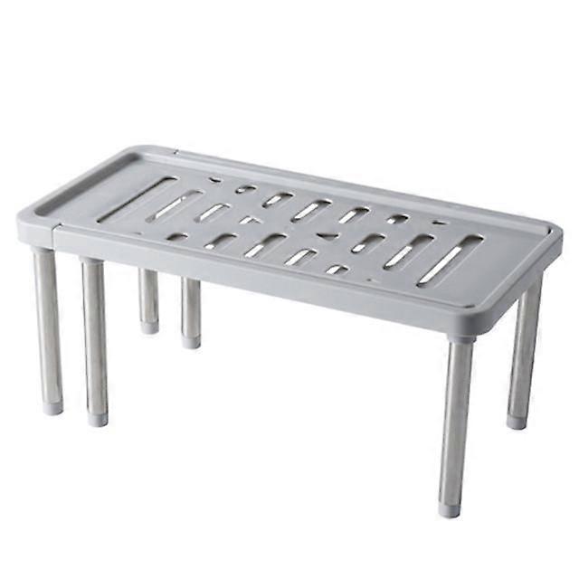 Adjustable Storage Rack Kitchen Cupboard Storage Shelf Retractable Bathroom  Holders & Racks
