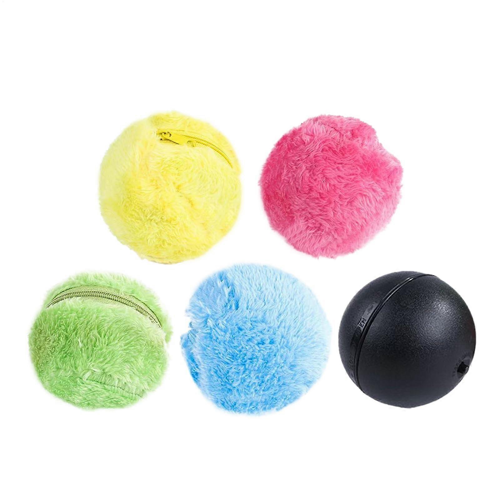 Dog Ball Toy Medium Size Plush BiteResistant Chew Toy For Aggressive Chewers Interactive Teething And Training