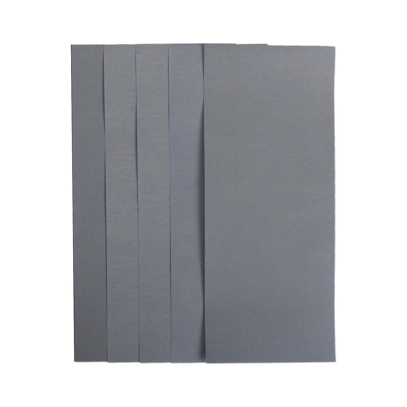 Multi grit sandpaper sheets 5x 2000-7000 for wet and dry sanding