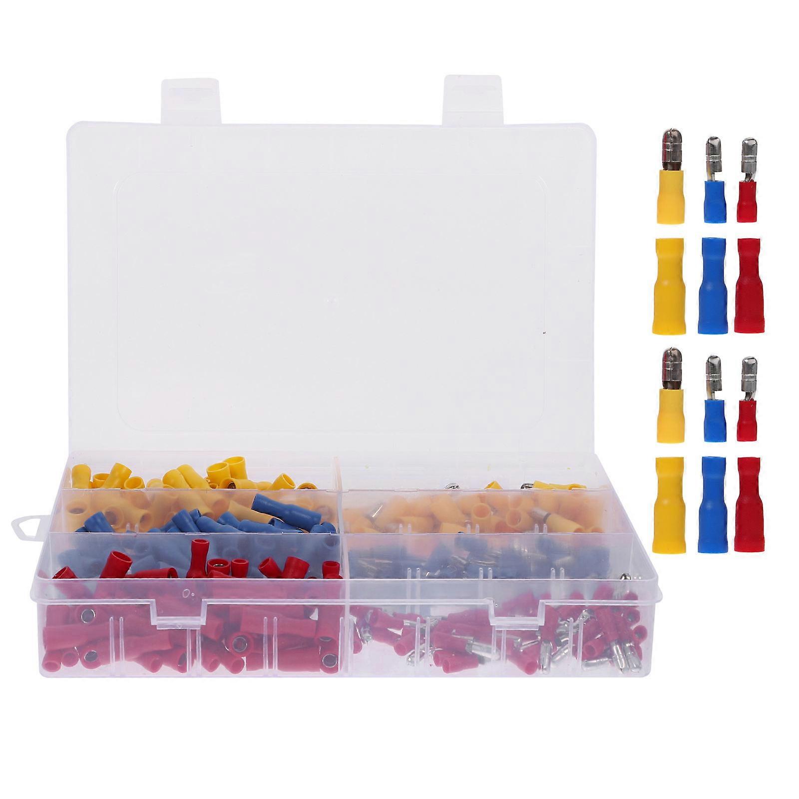 Electrical Butt Connectors Crimp Butt Connector Supply 600Pcs Assorted Color
