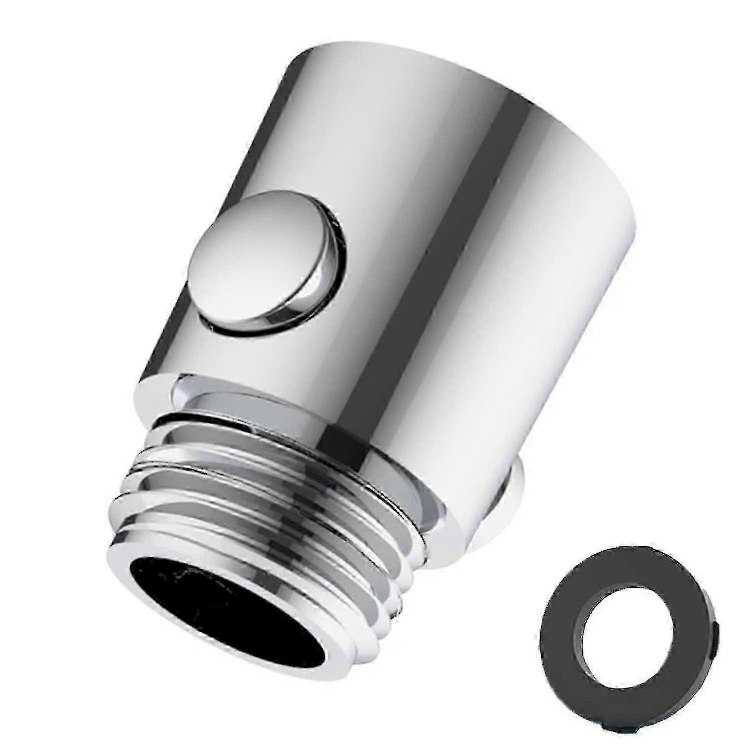 Bathroom Water Flow Control Valve Universal G1/2 Thread Push Type Quick Open and Close