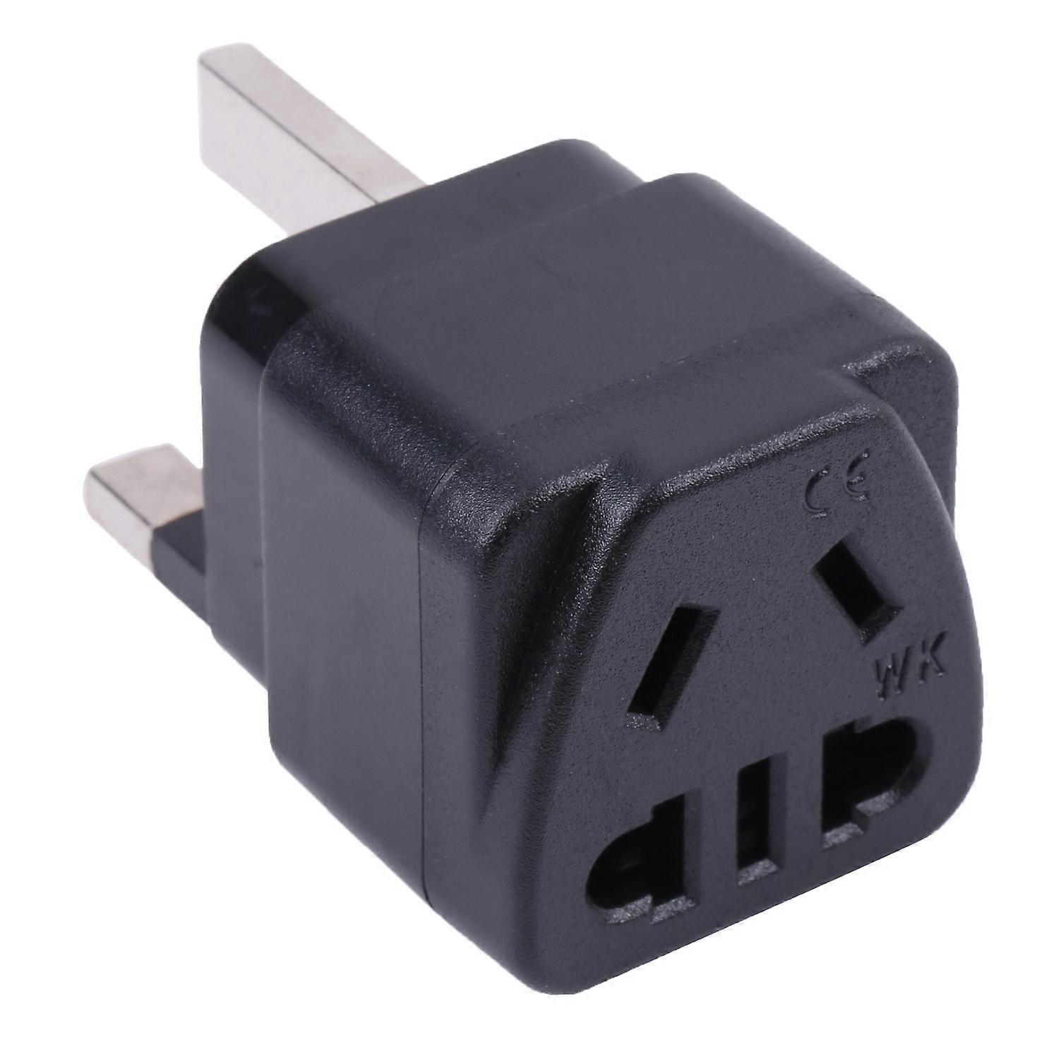 Five-hole WK to UK Plug Socket Power Adapter with Fuse