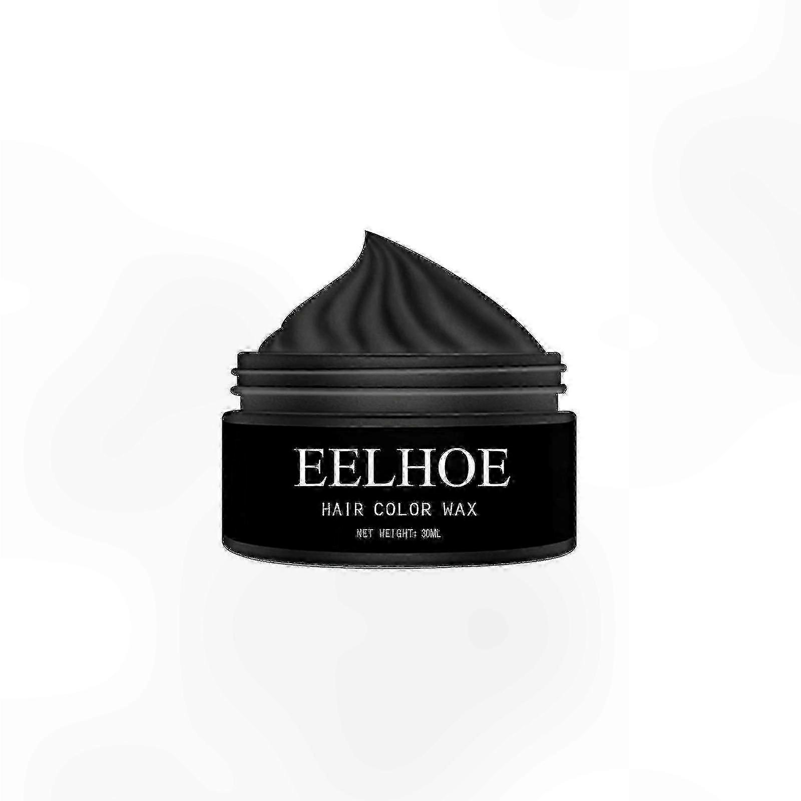 Temporary Styling Natural Gray Hair Wax for One-Time Use and Colorful Effects