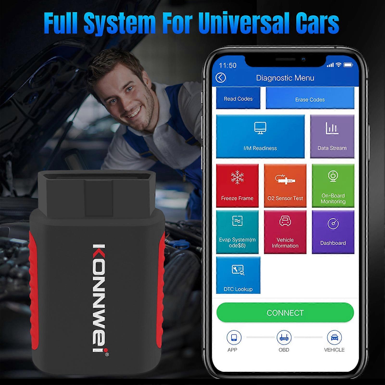 Full system OBDⅡ scanner for ECM BCM SRS reset