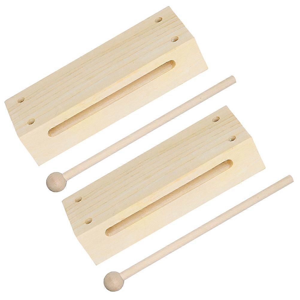 Wood Block Instrument Percussion Instrument for Music with 30Sets