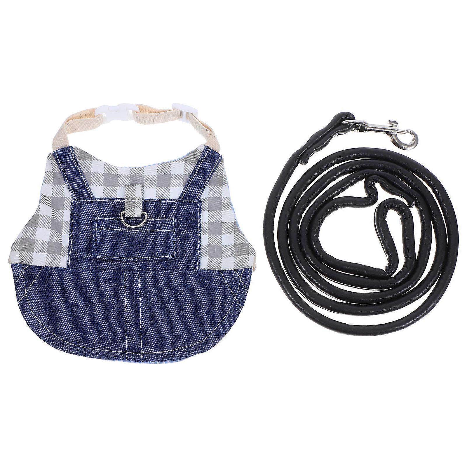 Adjustable Bunny Harness Pet Rabbit Clothes for Outdoor Activities