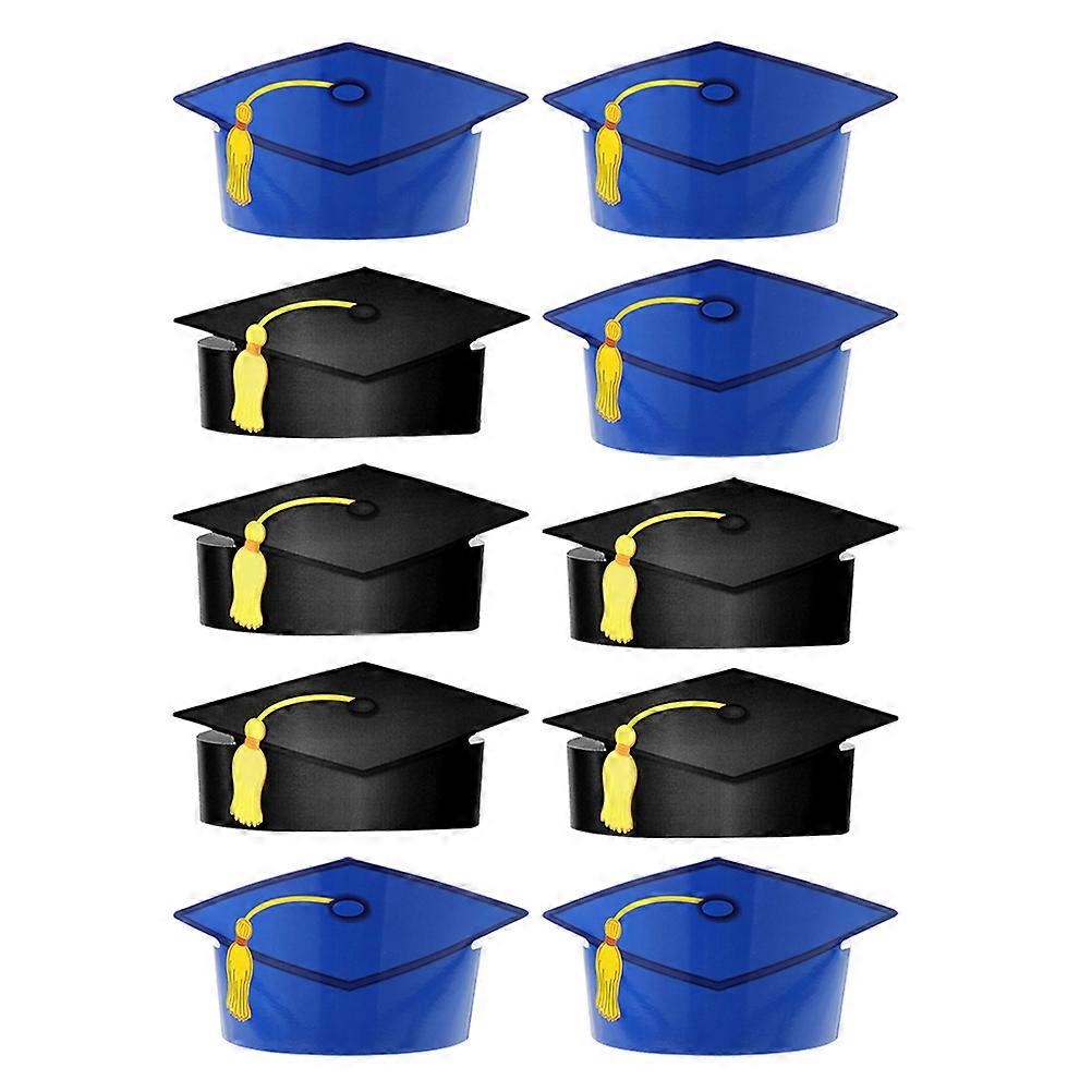 Paper Graduation Caps for Wearing Use 100Pcs Graduation Party Favors