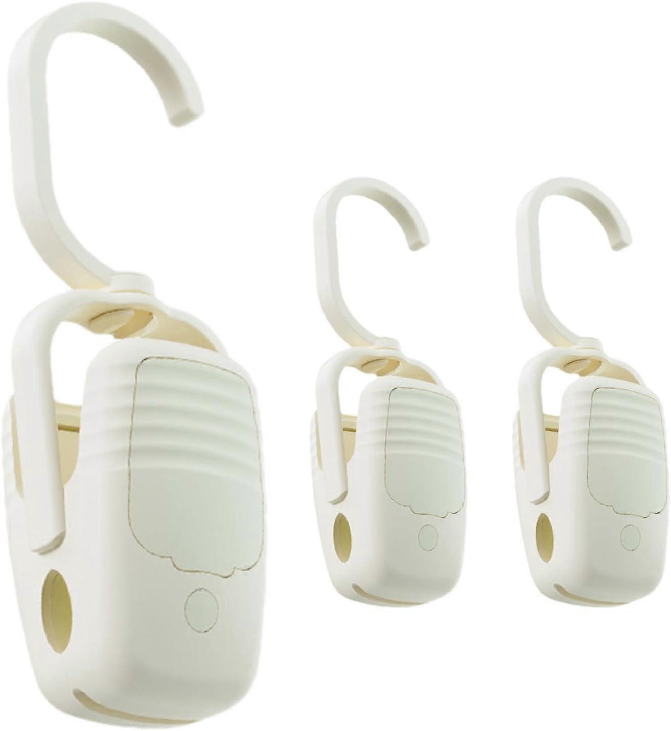 3Pcs Closet Accessory Hooks,Clothespin Hooks,Closet Organization Clips