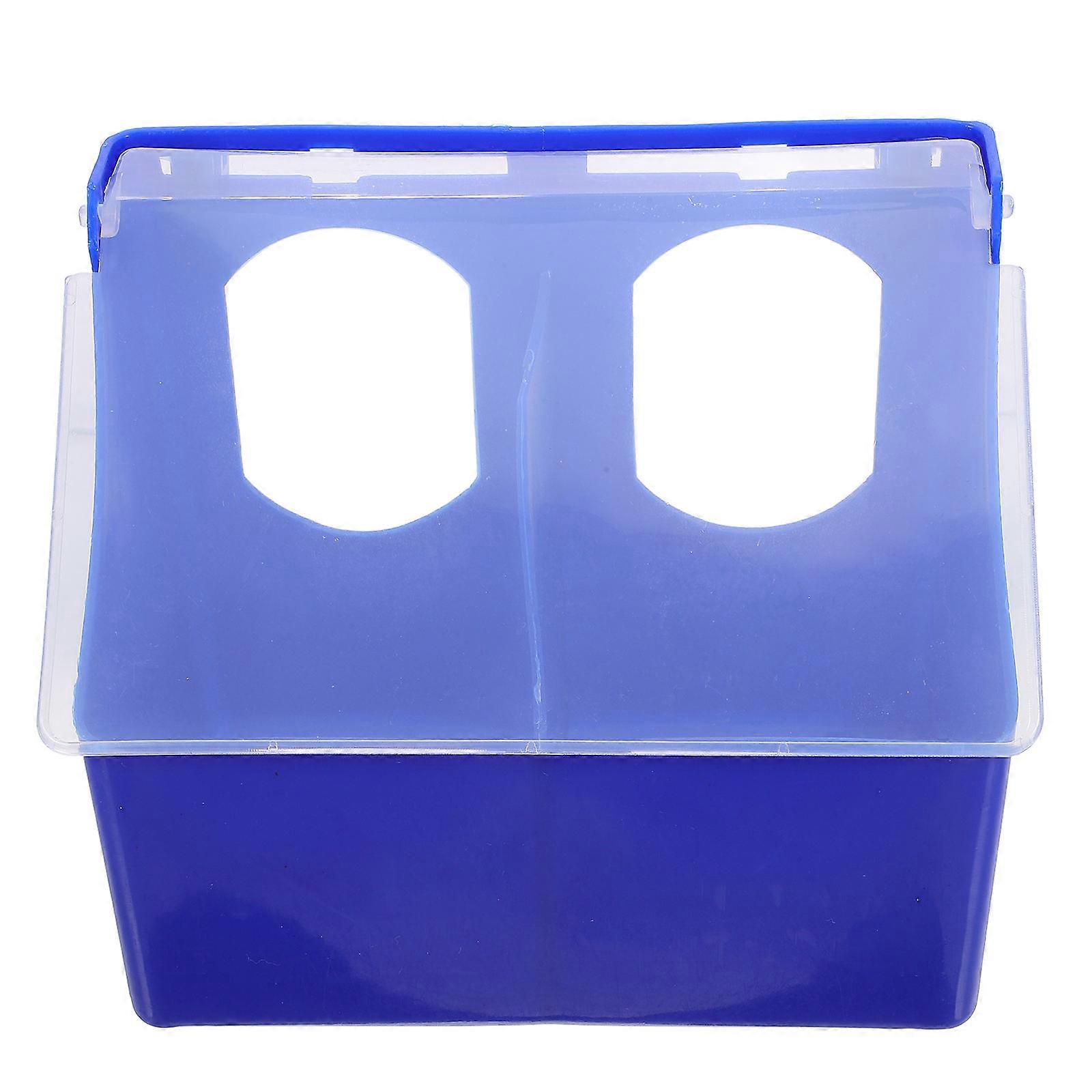 Pigeon Feeder Multi-Functional for Storage with Two Compartments