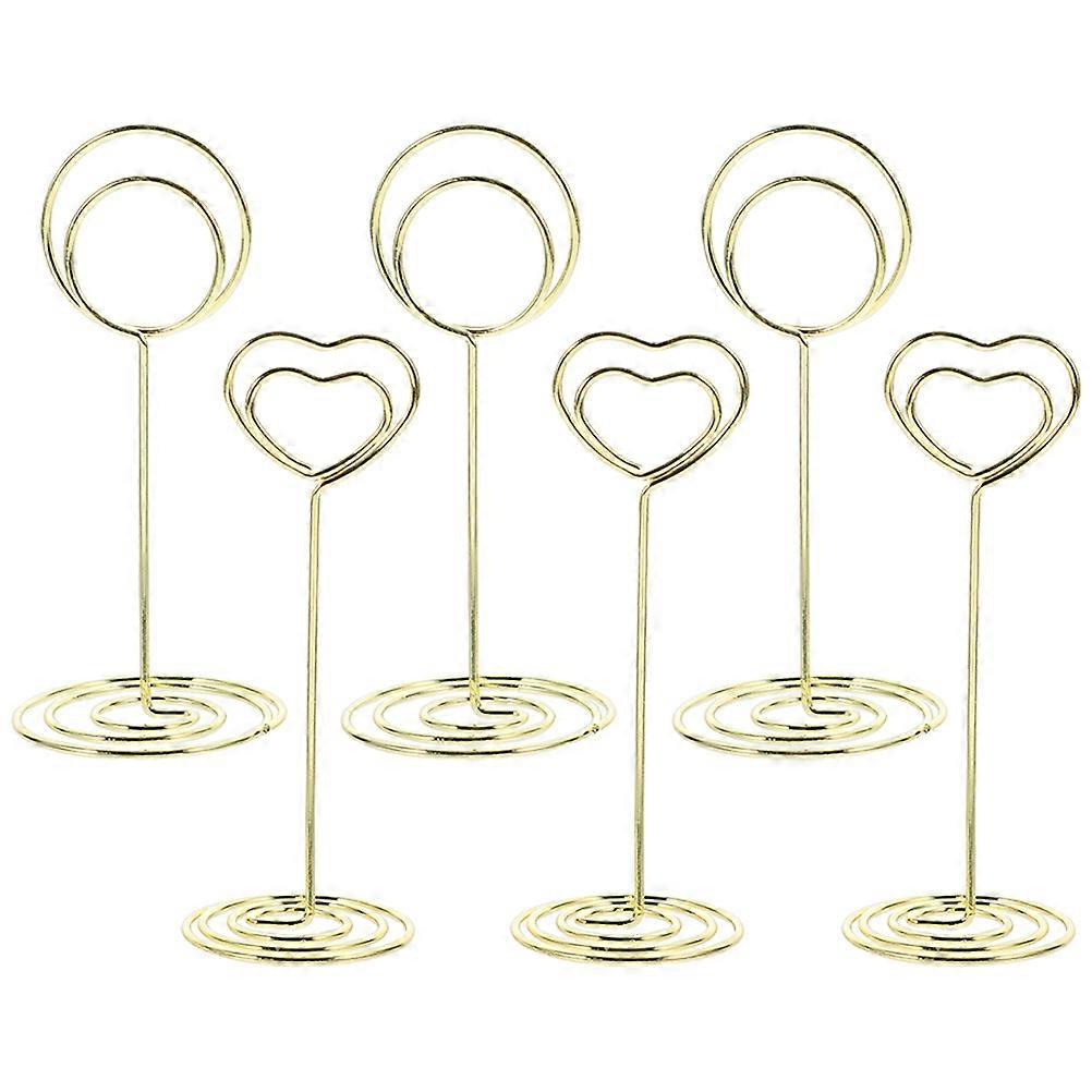 18 Pcs Simple Design Photo Display Holders Clip Cards Holding Party Decor 3.3X3.5X1.2in Versatile