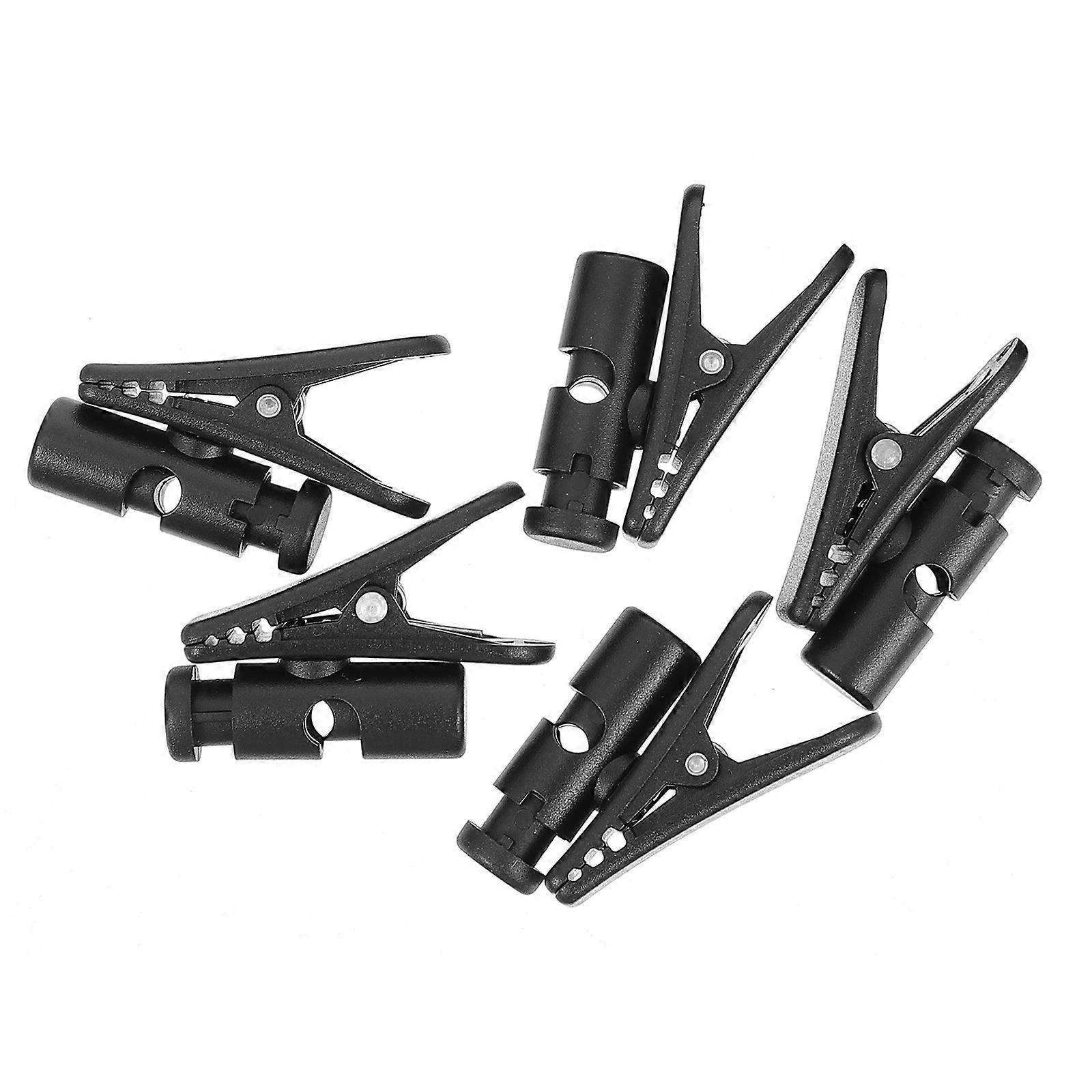 Cable Management Clips For Headsets In Black Durable Practical Use For Earphone Cables 10Pcs