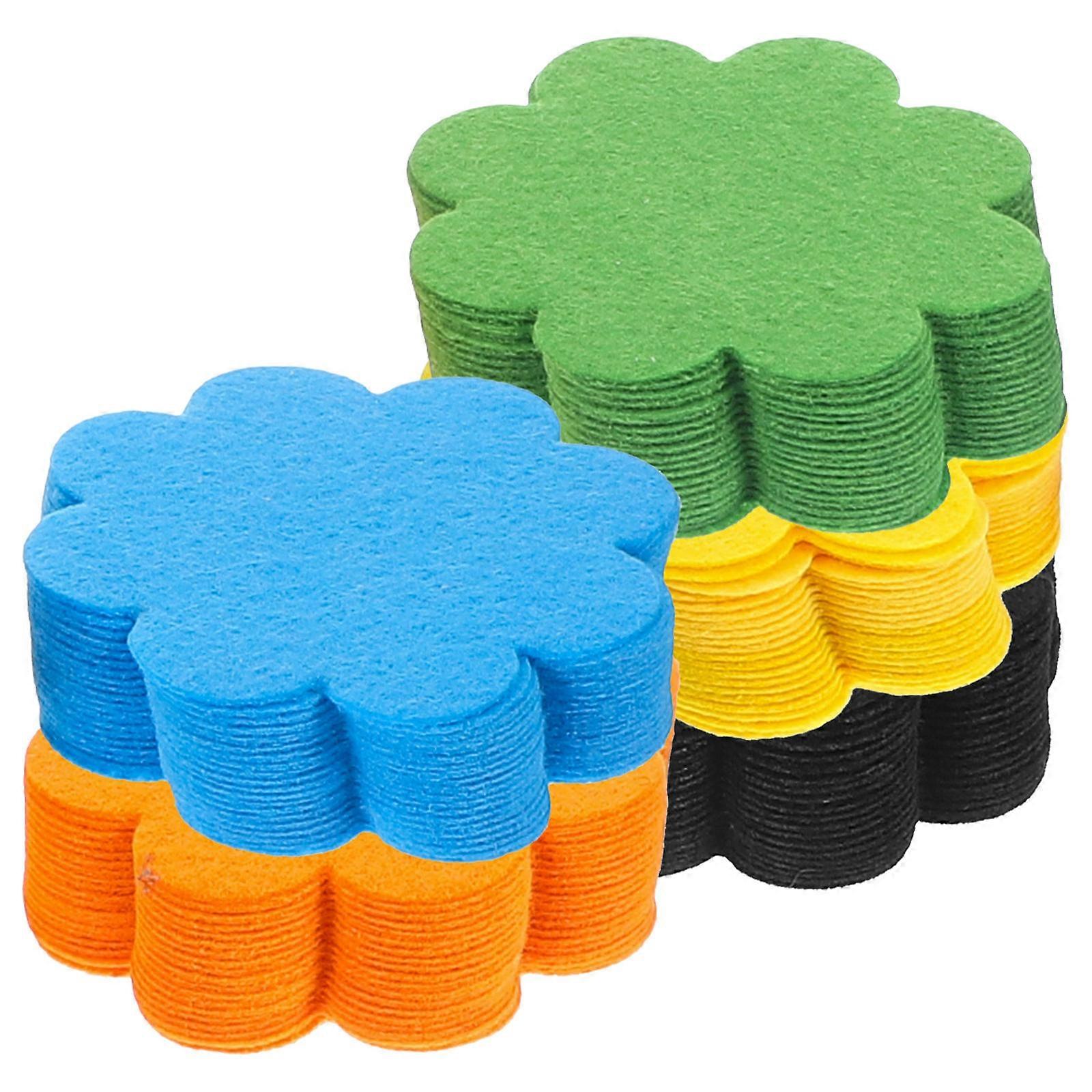 Flowerpot Pads Plant Pot Cushion for Drainage 400Pcs Assorted Color