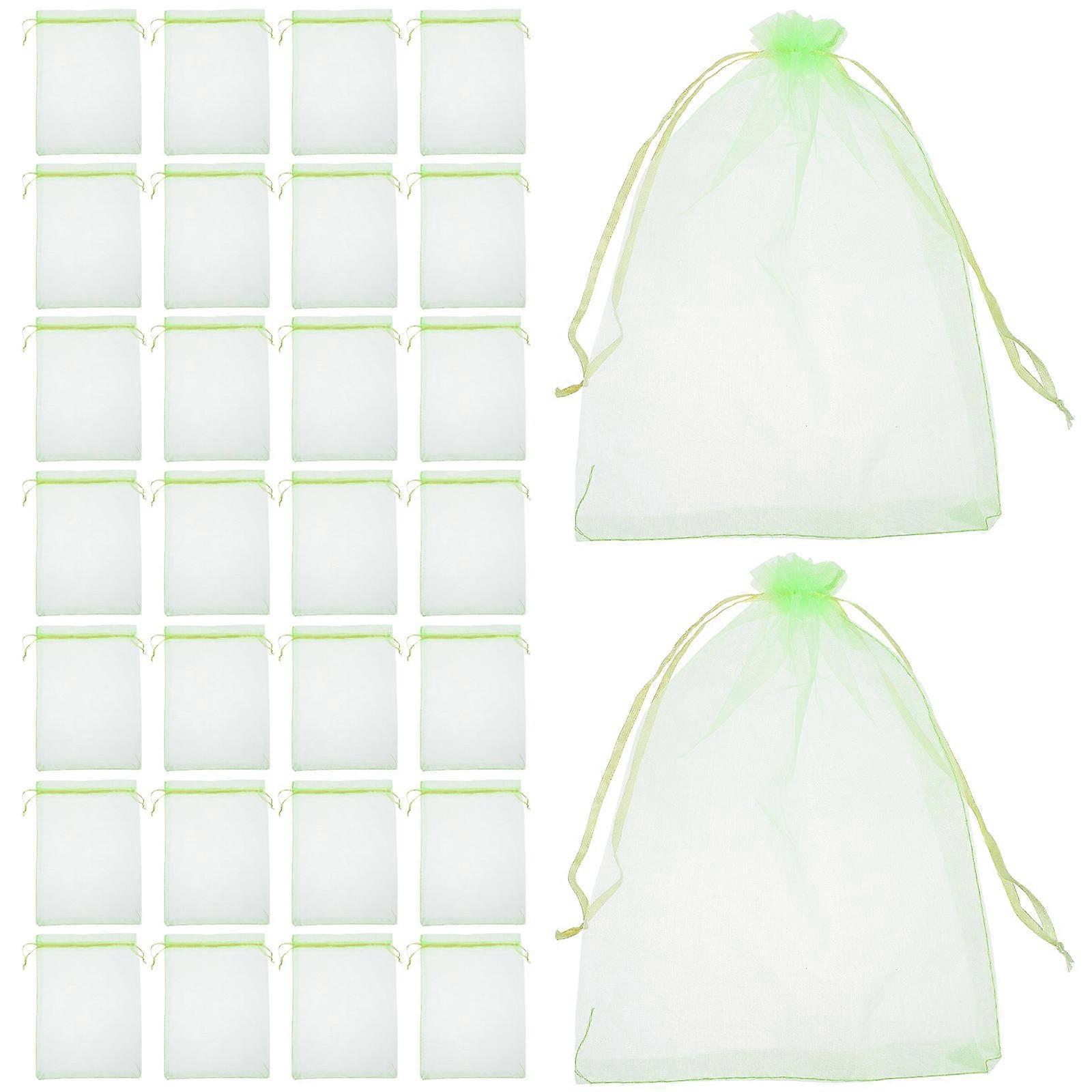 Reusable Drawstring Fruit Protection Bags for Garden Use 60Pcs Durable Mesh Bags
