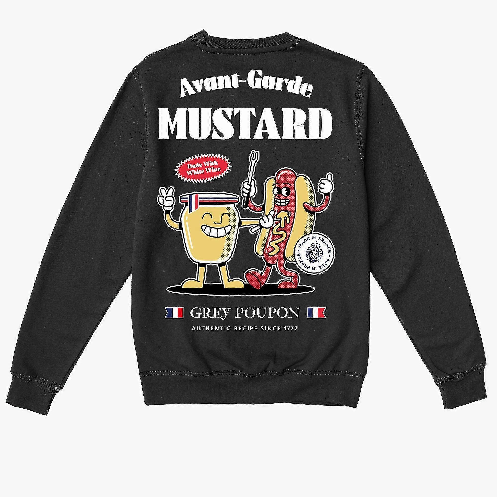 Keen As Mustard Black Sweatshirt