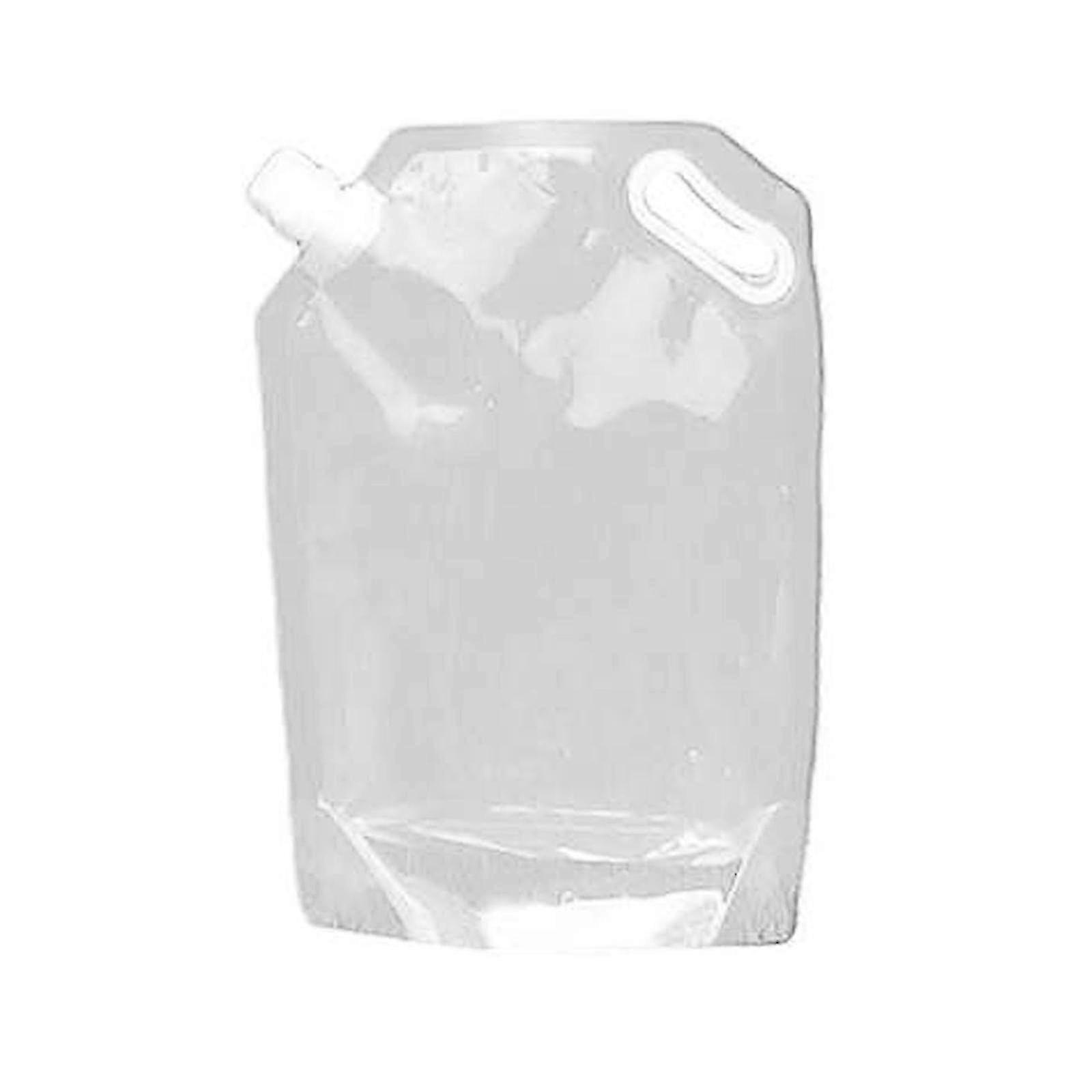 10pcs Grain Storage Bag Portable Self-supporting Nozzle Bag Sealed Bag With Funnel