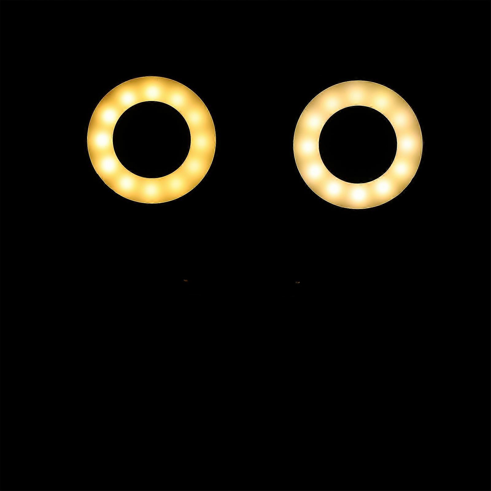 Live Stream Light 2Pcs Supplementary Lighting For Smartphone And Computer With 360-Degree Rotation 27.51X3.54X1.18In