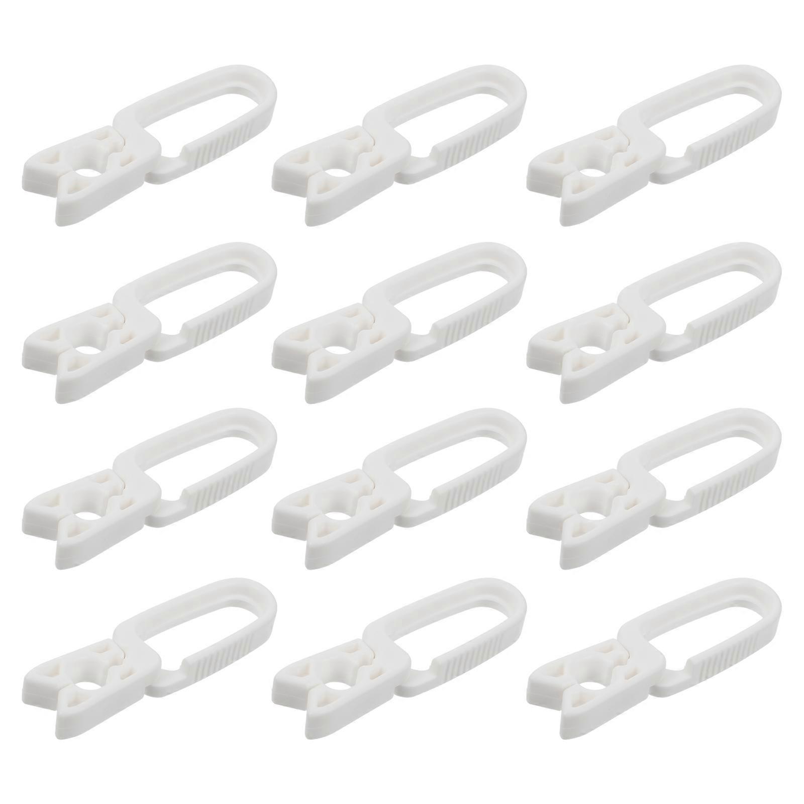Socks Fixing Clip Multifunction Stockings Clip for Laundry 48Pcs