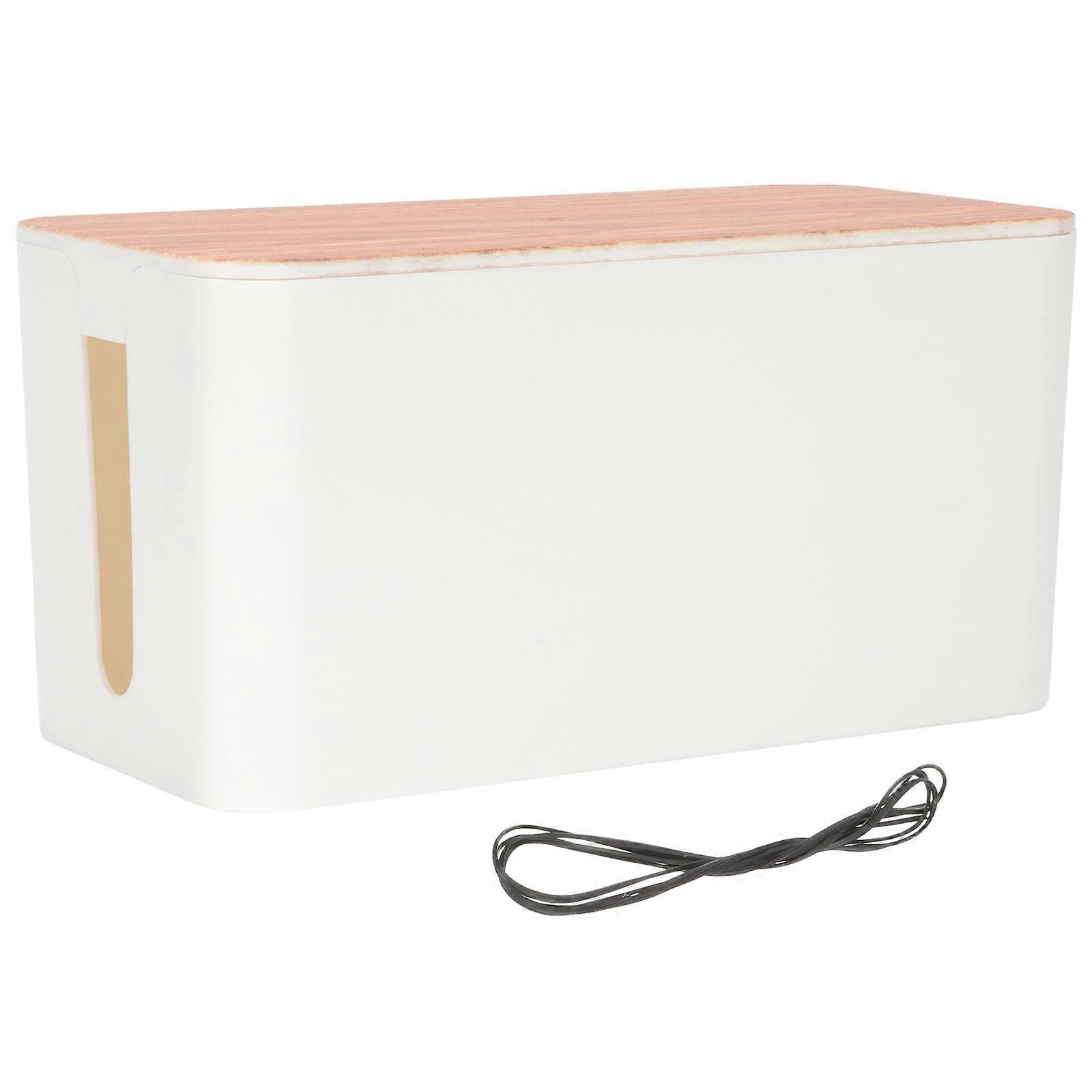 Household Cord Storage Box for Wire Safety 2Pcs Durable Cable Organizer