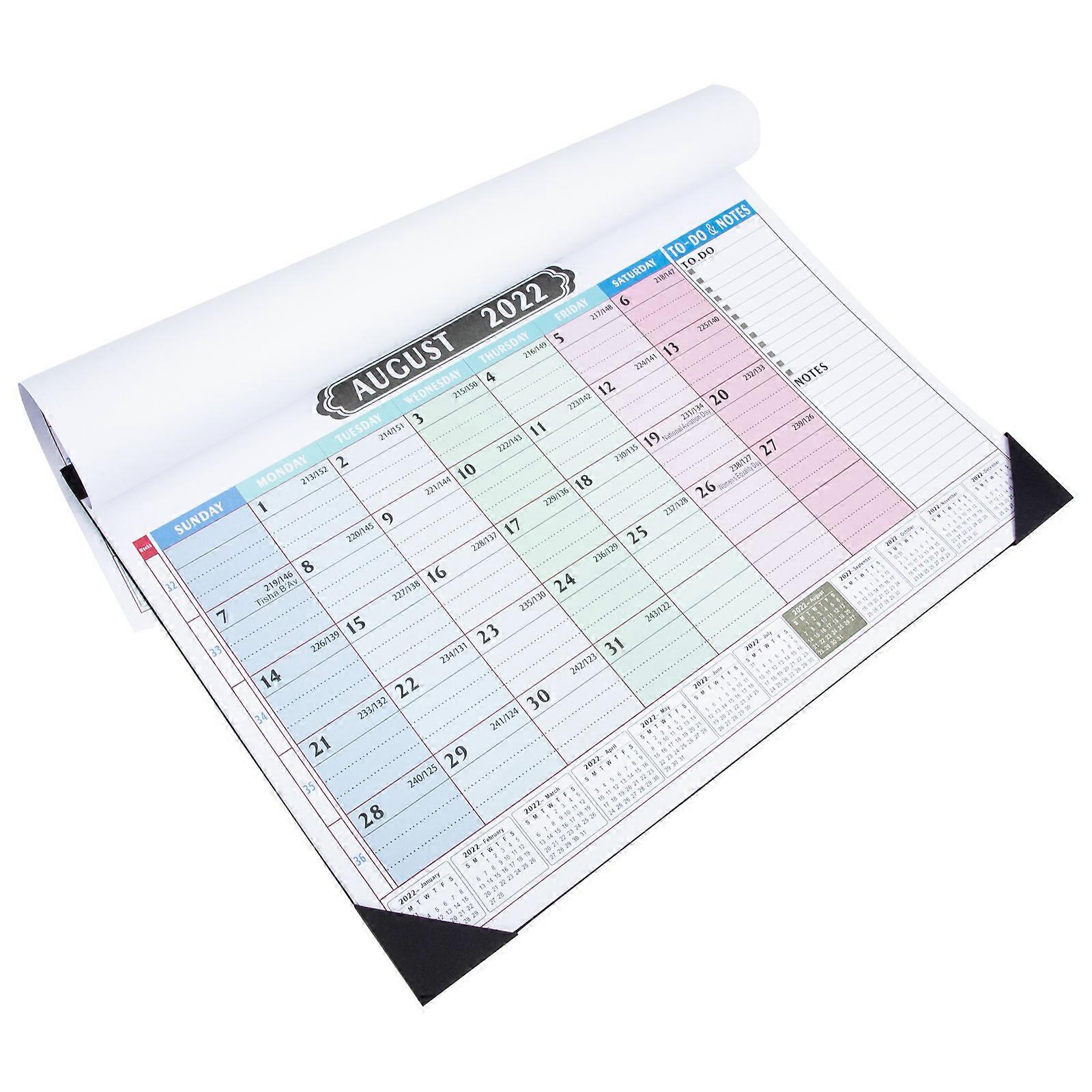Multi-Function Hanging Calendar Household Monthly Calendar for Home 3Pcs