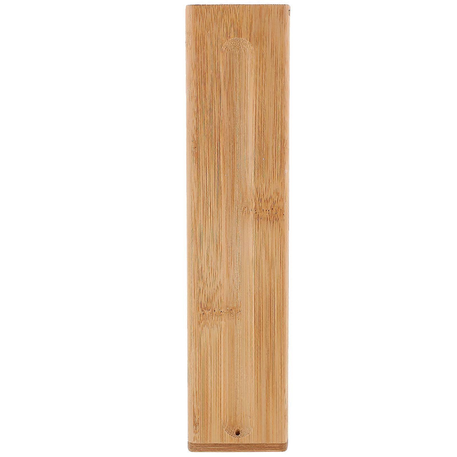 Incense Burner Bamboo Holder for Storage 4Pcs Incense Stick Storage Box