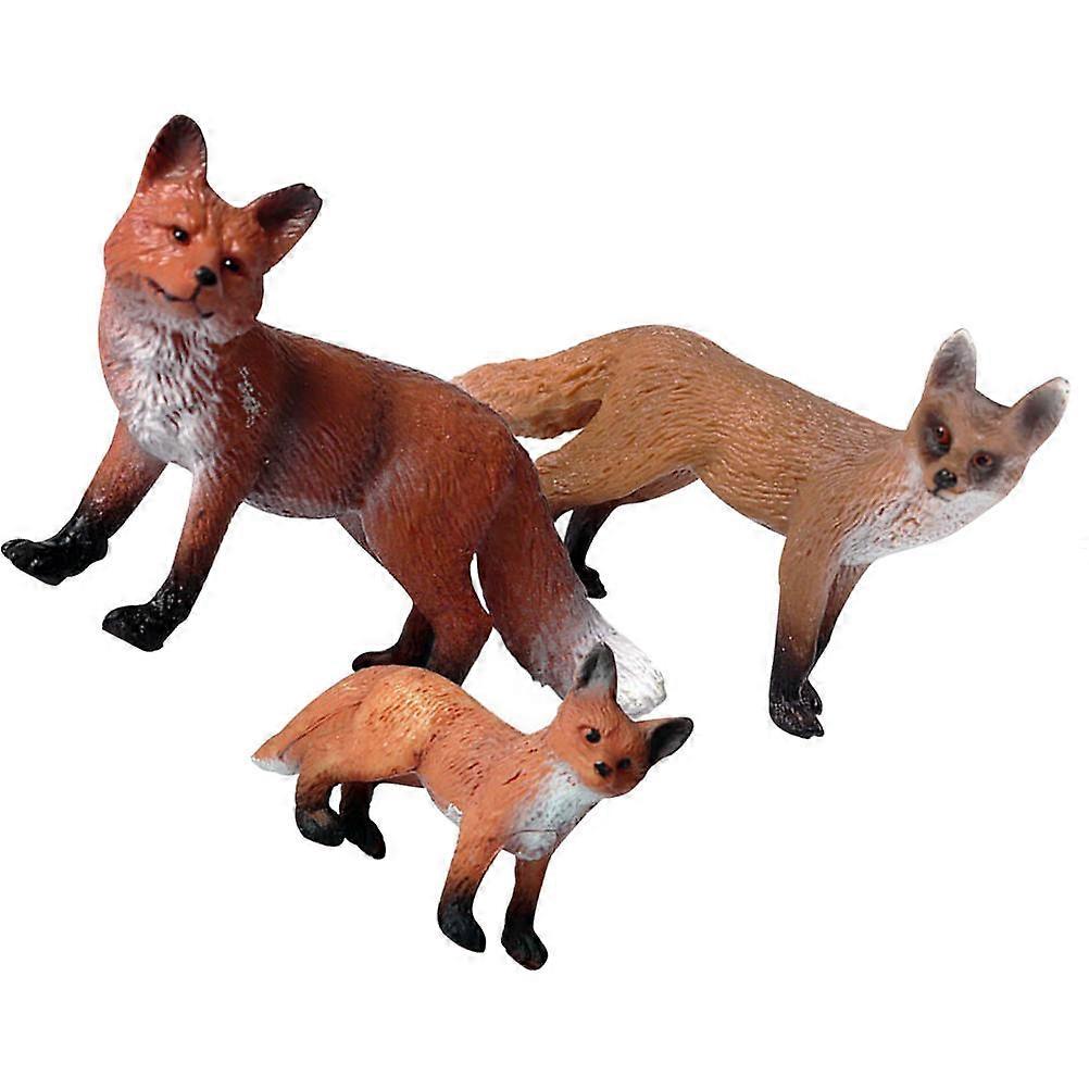 Model 3Pcs Assorted Color Animal Toy for Decor Featuring Eco-Friendly Material