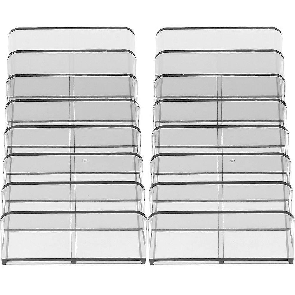 Makeup Palettes Organizer Eyeshadow Holder for Storage 6Pcs Clear