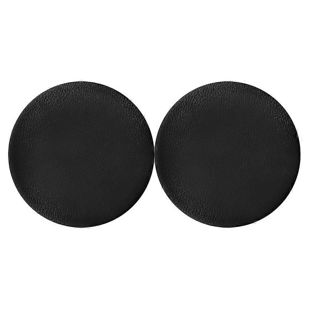 Black Chair Protector Round Stool Covers for Decoration 16Pcs