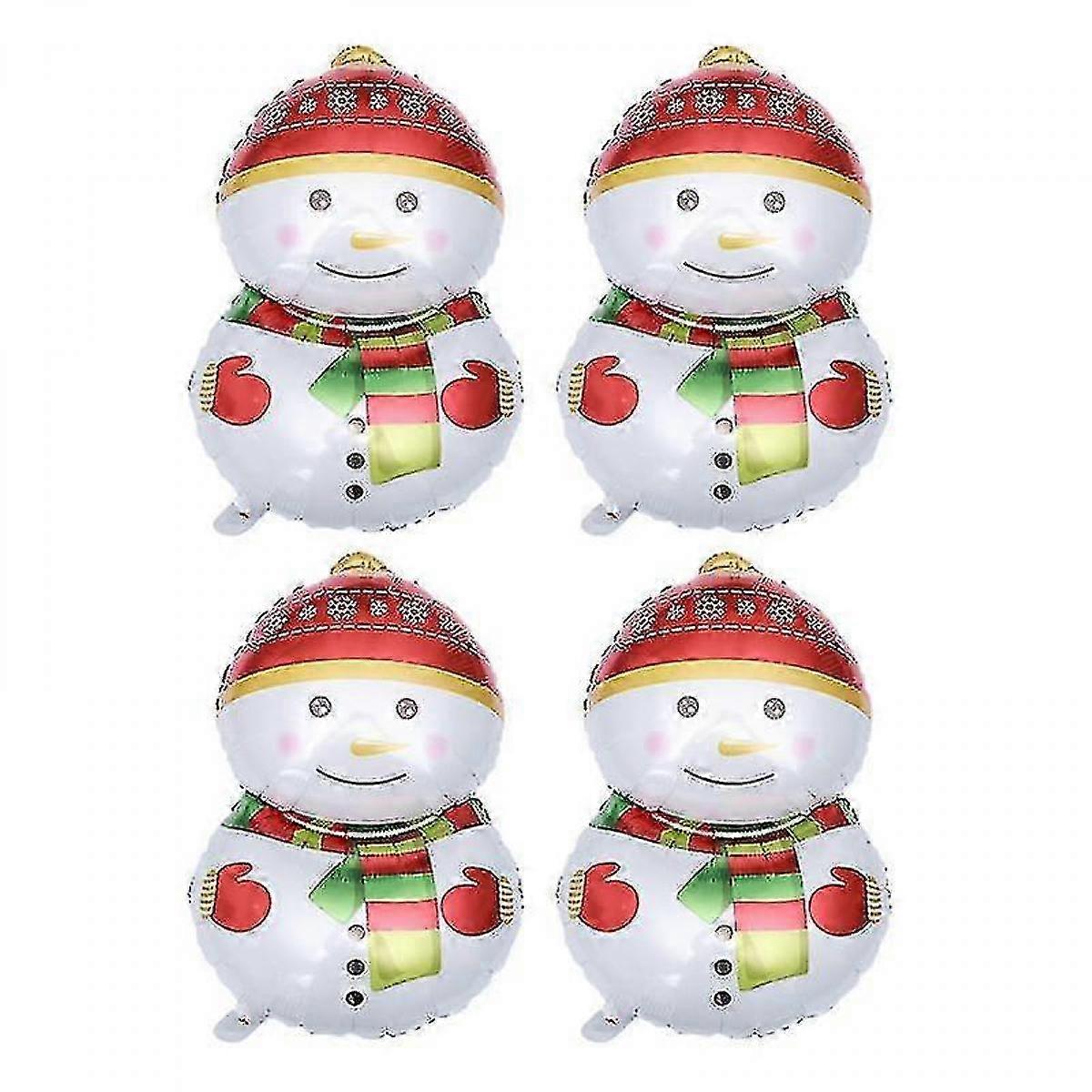 4pcs Stylish Christmas Balloon