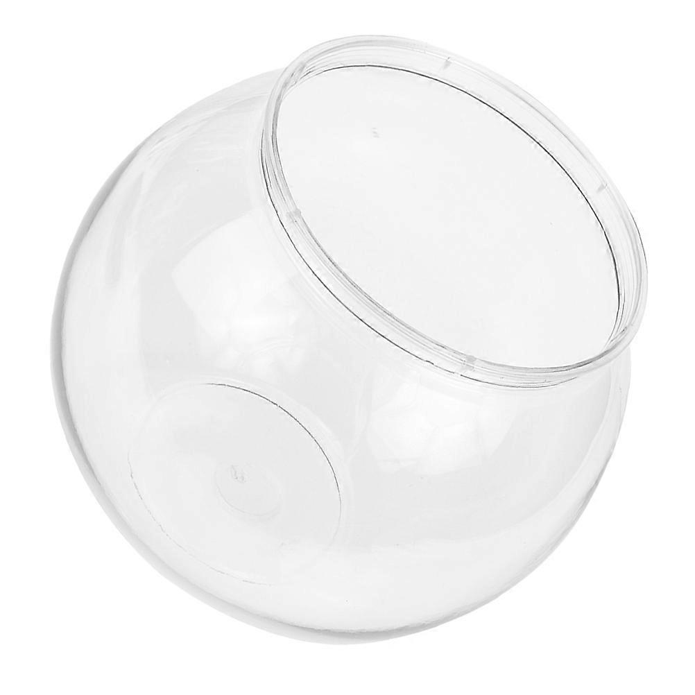 Transparent Plastic Fish Bowl Small Fish Tank 5Pcs Set