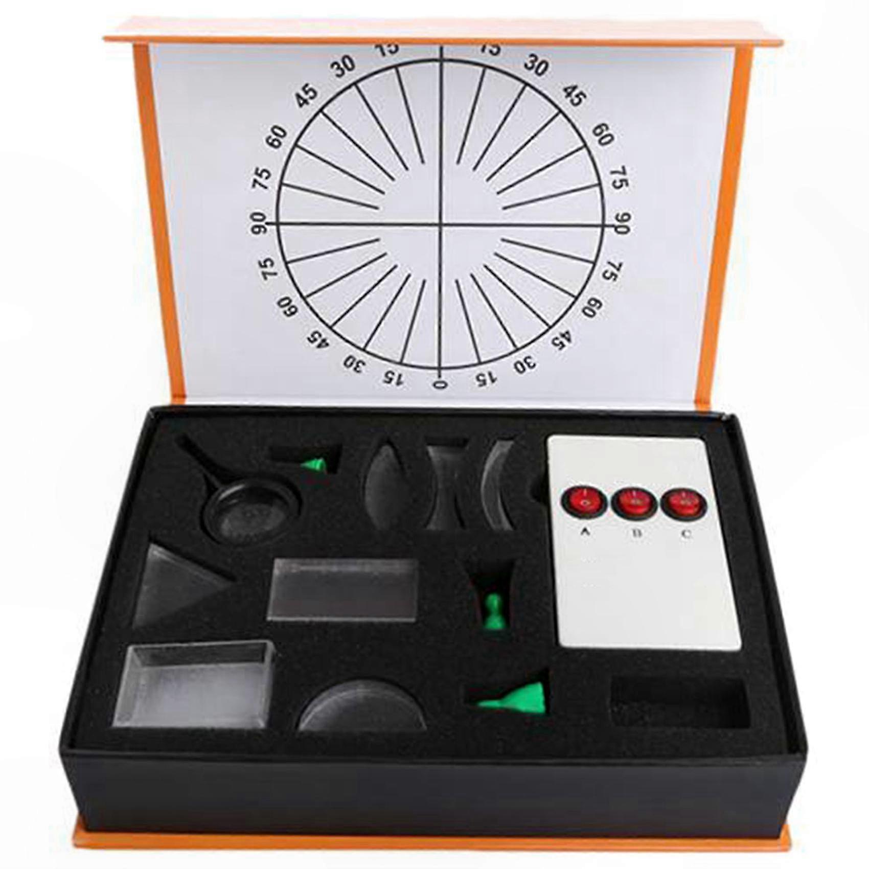 Triangular Prism Laser Lens Set for Physical Optics Experiments