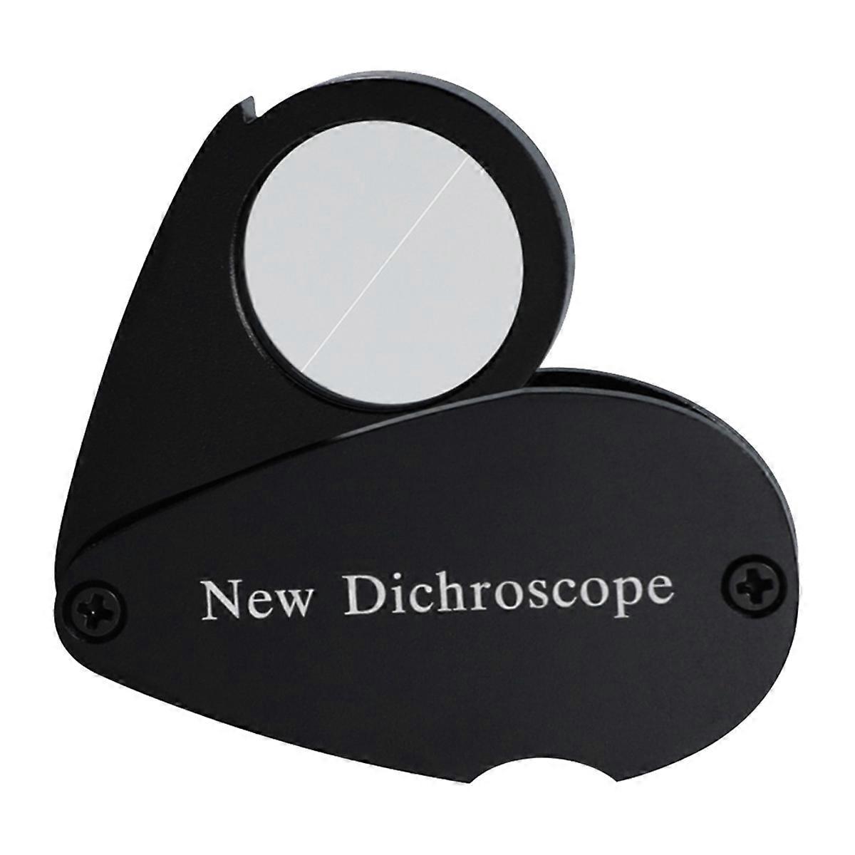  Pocket Dichroscope Jewelry Testing 21mm Lens Diameter White Light