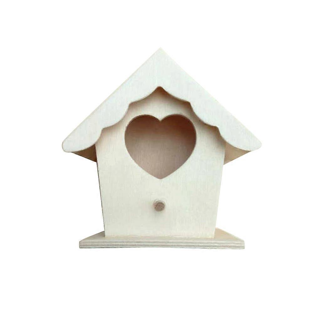 Hanging Nest Wood Bird Nest Decor for Store 3Pcs Rustic Style