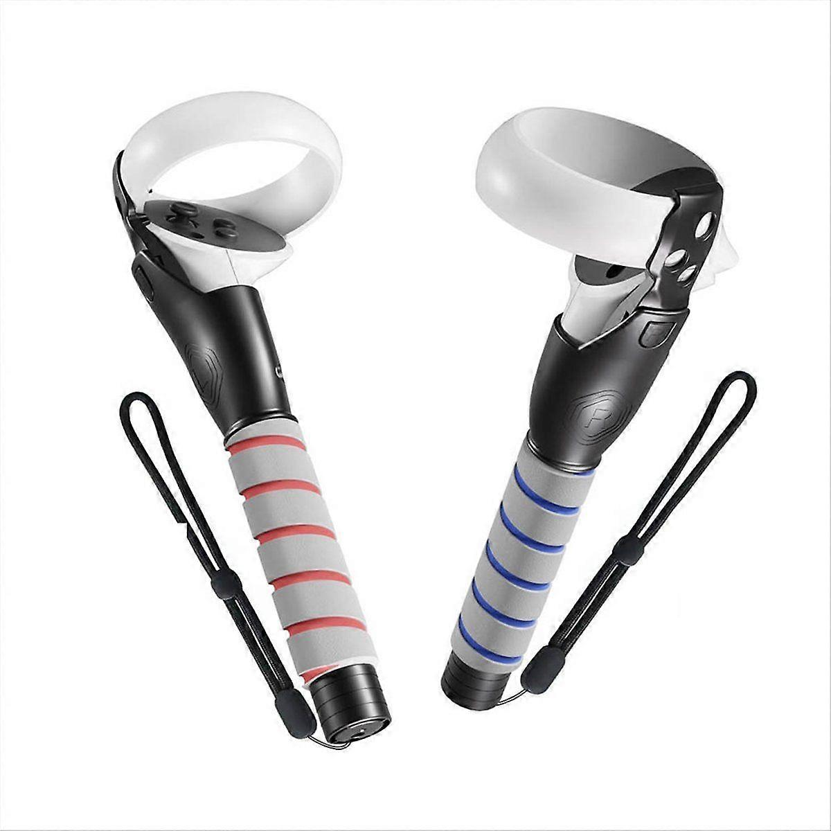 Handle Attachment for 2 Controller Accessories,for VR Tag Long Arms Grips, VR Game Experience B