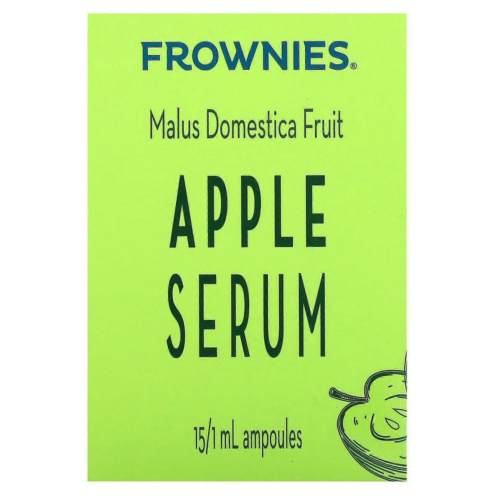 Frownies, Epleserum, 15 ampuller, 1 ml hver