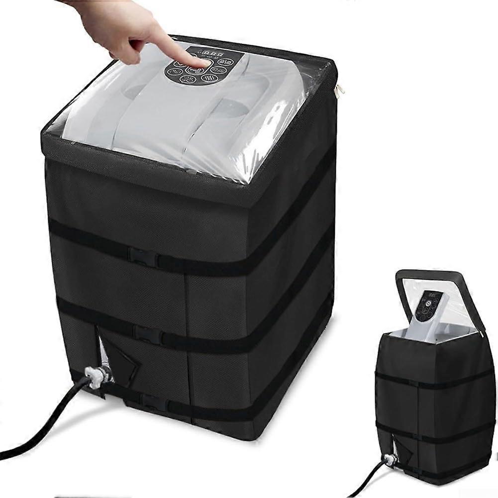 Spa Heater Pump Cover With Zipper Closure Waterproof And Dustproof Design For Outdoor Spa Heaters From Weather Elements