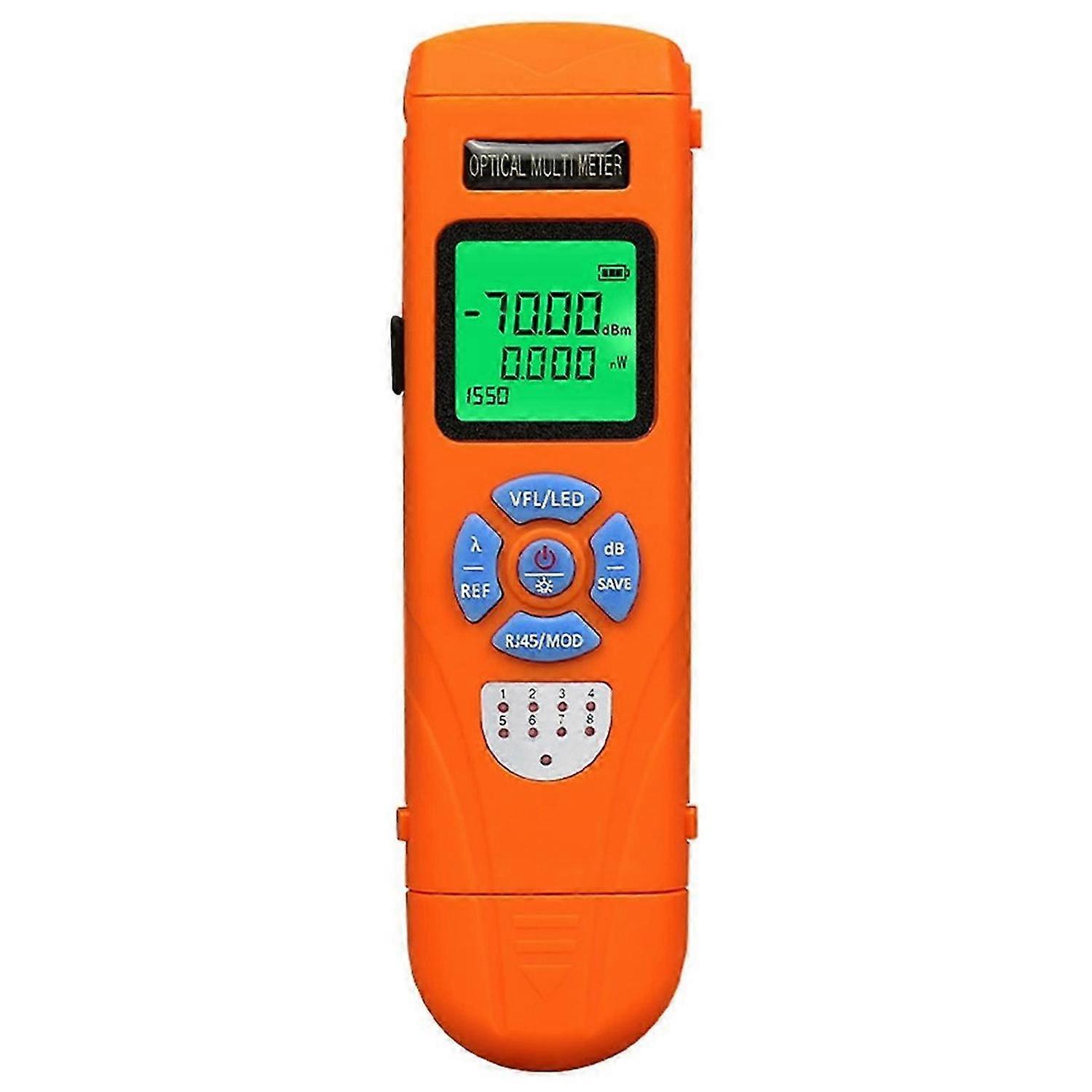 Rechargeable in-One Mini Optical Power Meter Visual Fault Locator Network Cable Test Optical Fiber T