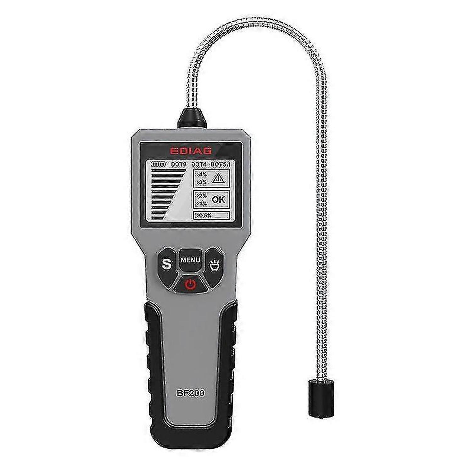 Nowy tester płynu hamulcowego samochodowego BF200 do dokładnej kontroli jakości oleju z wyświetlaczem LCD