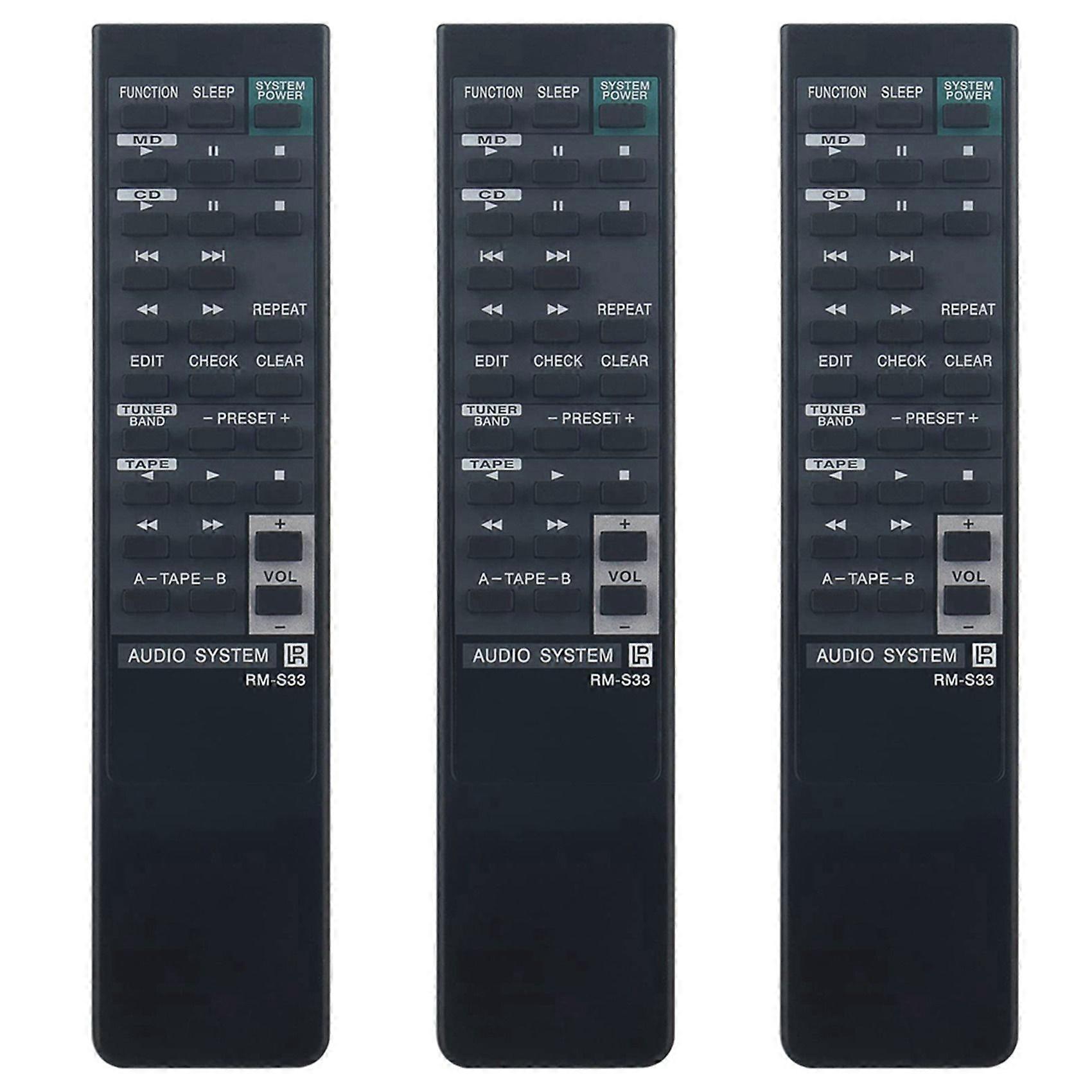 RM-S33 Remote Control for System HCDH801 MHC701 MHC-701