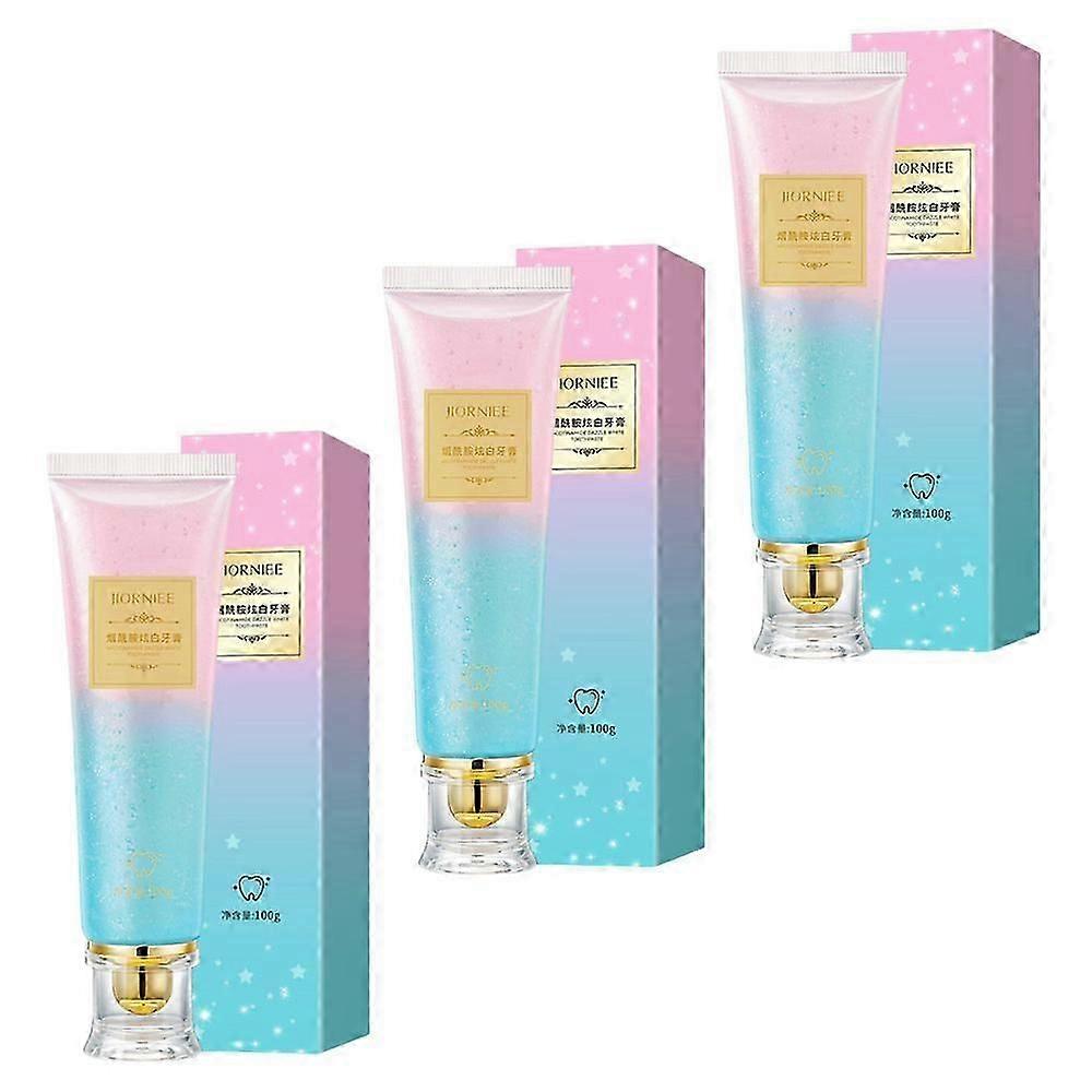 3X Niacinamide Whitening Toothpaste, Natural Niacinamide Toothpaste,Teeth Whitening