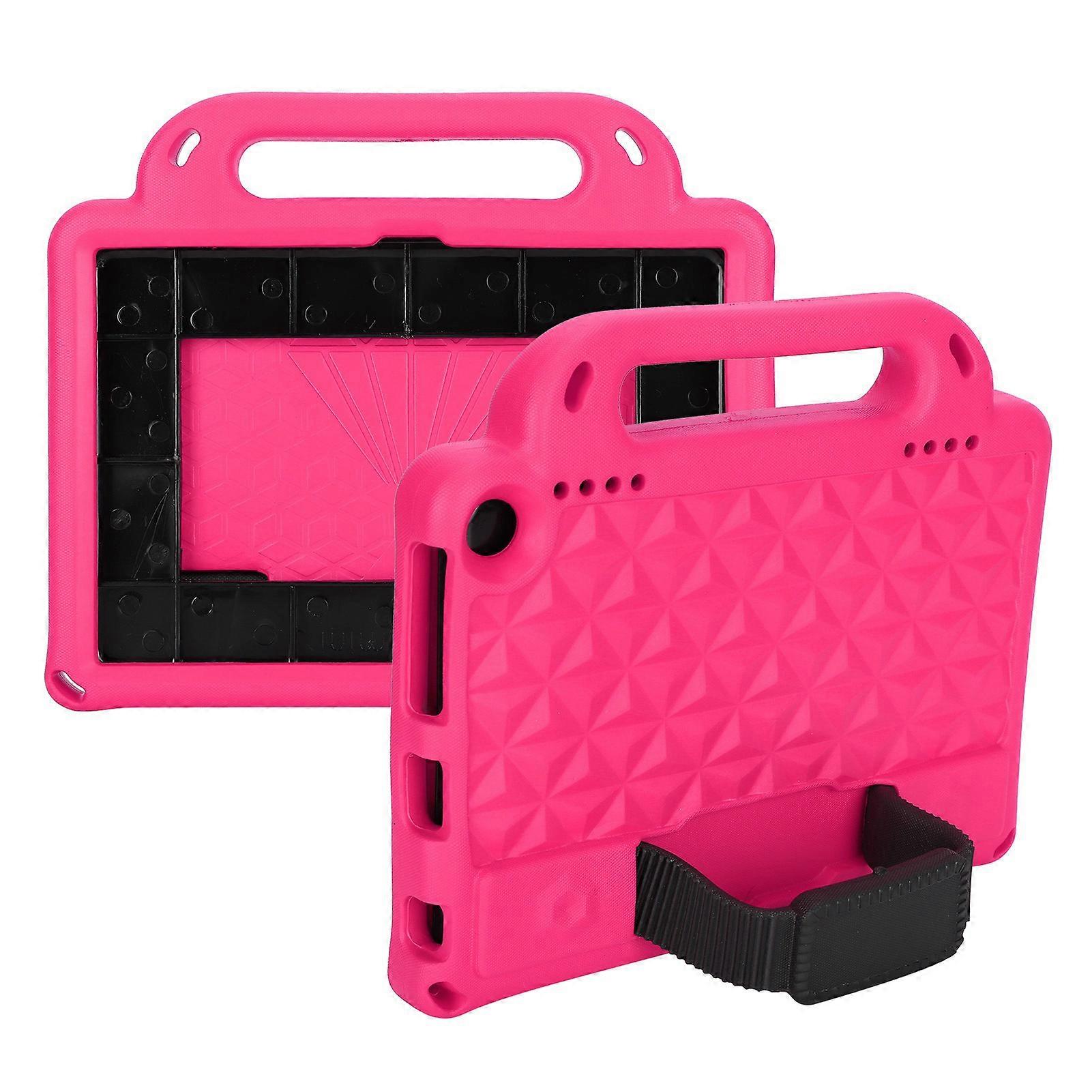 Shockproof Tablet Case for Fire HD 8/8 Plus 2020 Kids Rose Red
