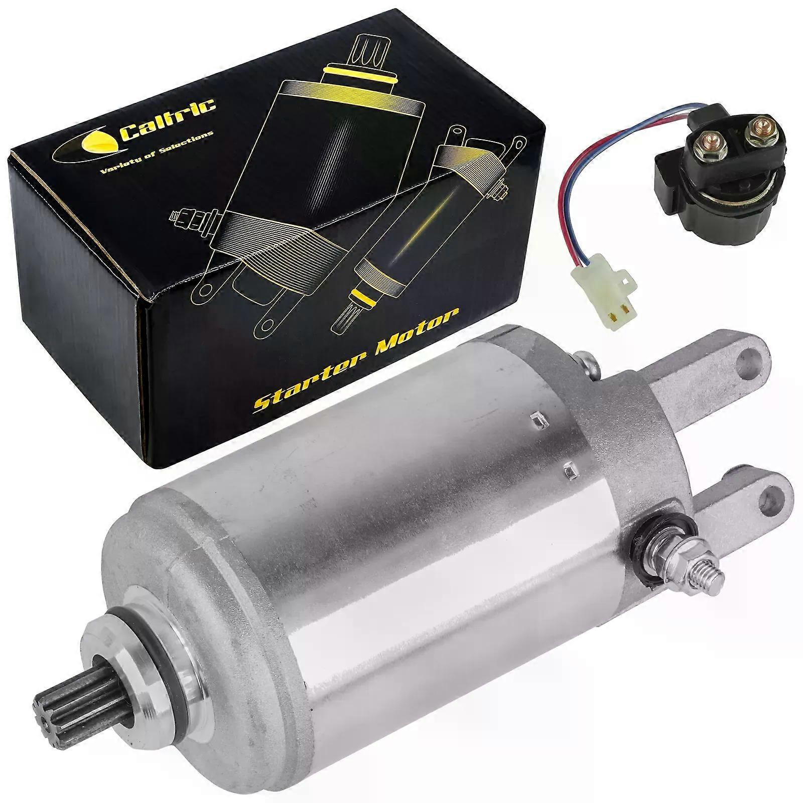 Starter and Relay Solenoid  for Honda Atv TRX250 Fourtrax TRX 250 New 1985 1986 NO.39453