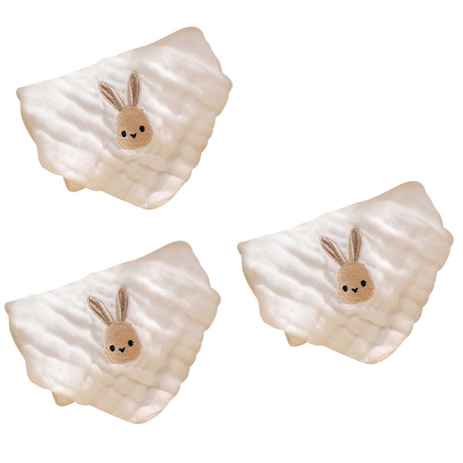 6 Layer Cotton Gauze Towel Soft And Breathable Baby Drools Towel For Sensitive Skin Quick Drying Summer Use  Sweet rabbit