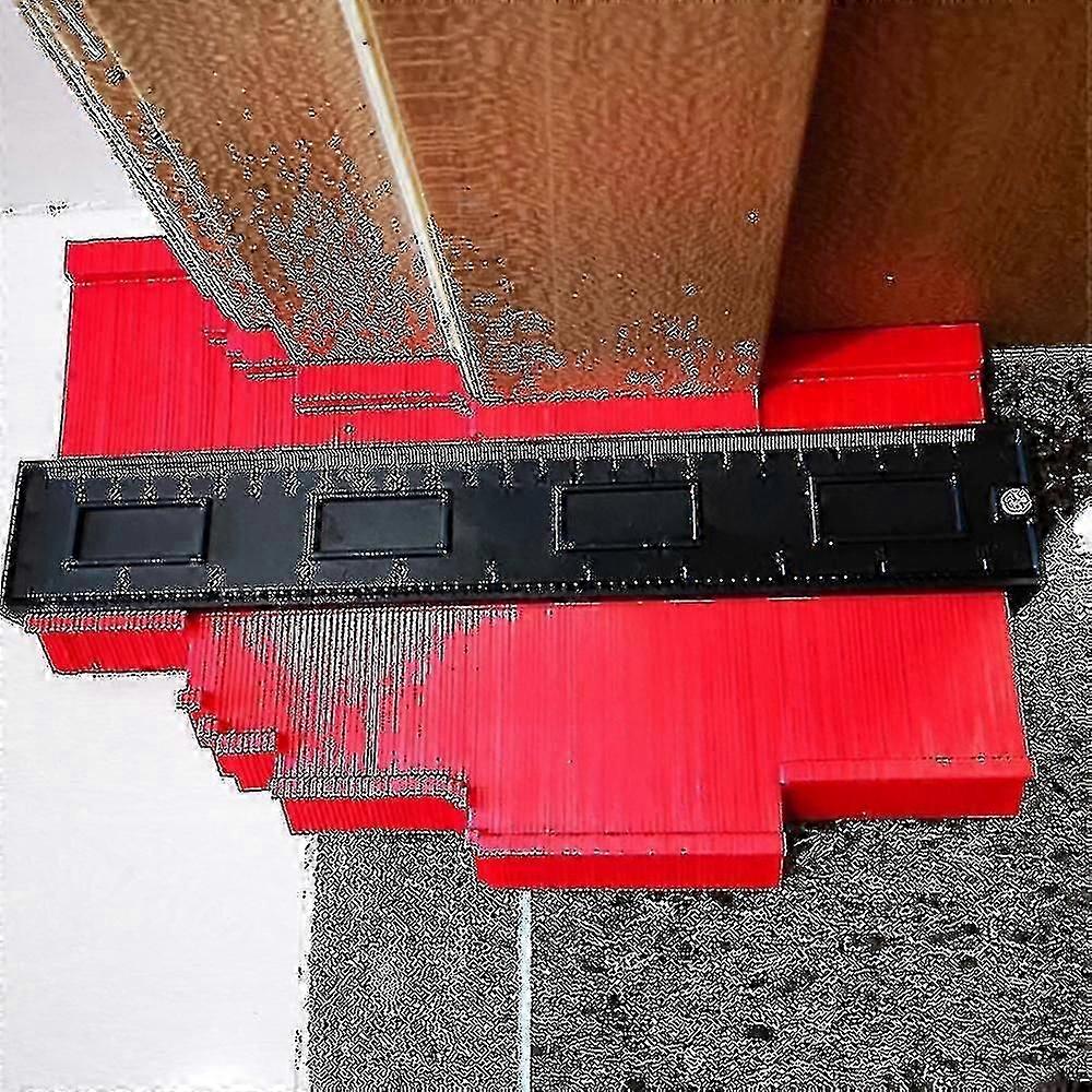 12/14/25 cm 不規則な輪郭ゲージアークルーラープラスチックゲージ輪郭P