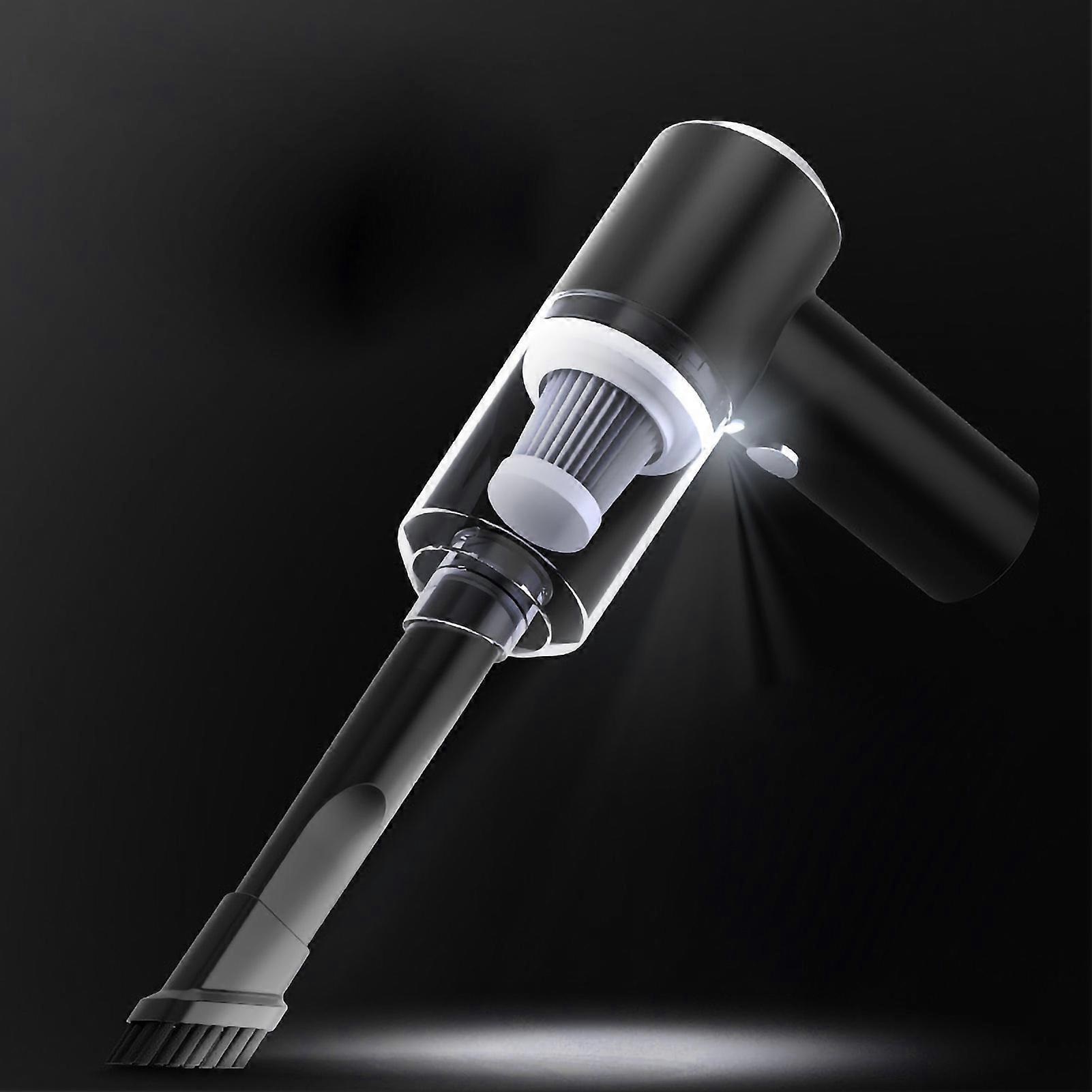 Wireless vacuum cleaner 6000PA for car handheld black